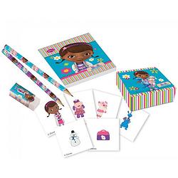 Foto van Procos schrijfset doc mcstuffins junior blauw 16-delig