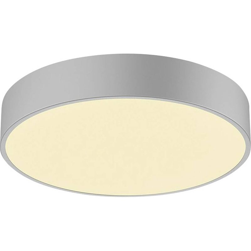 Foto van Slv 1001897 medo 40 ambient wandlamp led vast ingebouwd energielabel: c (a - g) zilver, grijs