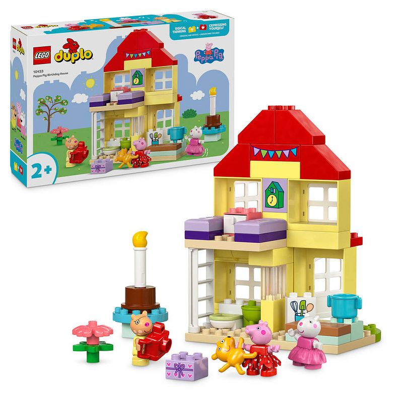 Foto van Lego duplo peppa pig verjaardagshuis 10433