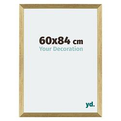 Foto van Fotolijst 60x84cm goud glanzend mdf mura