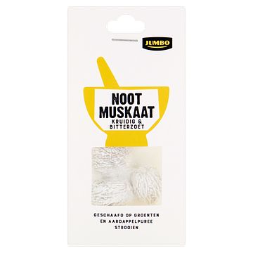 Foto van Jumbo nootmuskaat heel 10g