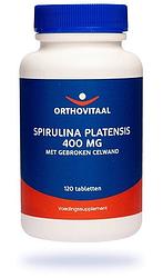 Foto van Orthovitaal spirulina platensis 400 mg tabletten