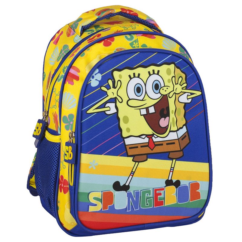 Foto van Nickelodeon rugzak spongebob 8 liter 31 x 22 cm polyester blauw