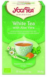 Foto van Yogi tea white tea with aloë vera