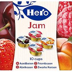 Foto van Hero variatie jam cups 10 x 25g bij jumbo
