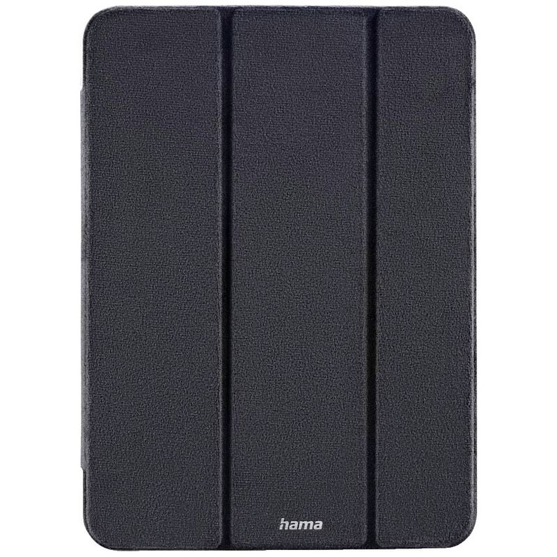 Foto van Hama velvet bookcase geschikt voor apple model: ipad 10.9 (10e generatie) zwart