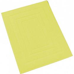 Foto van De witte lietaer badmat pacifique 100 x 60 cm katoen geel