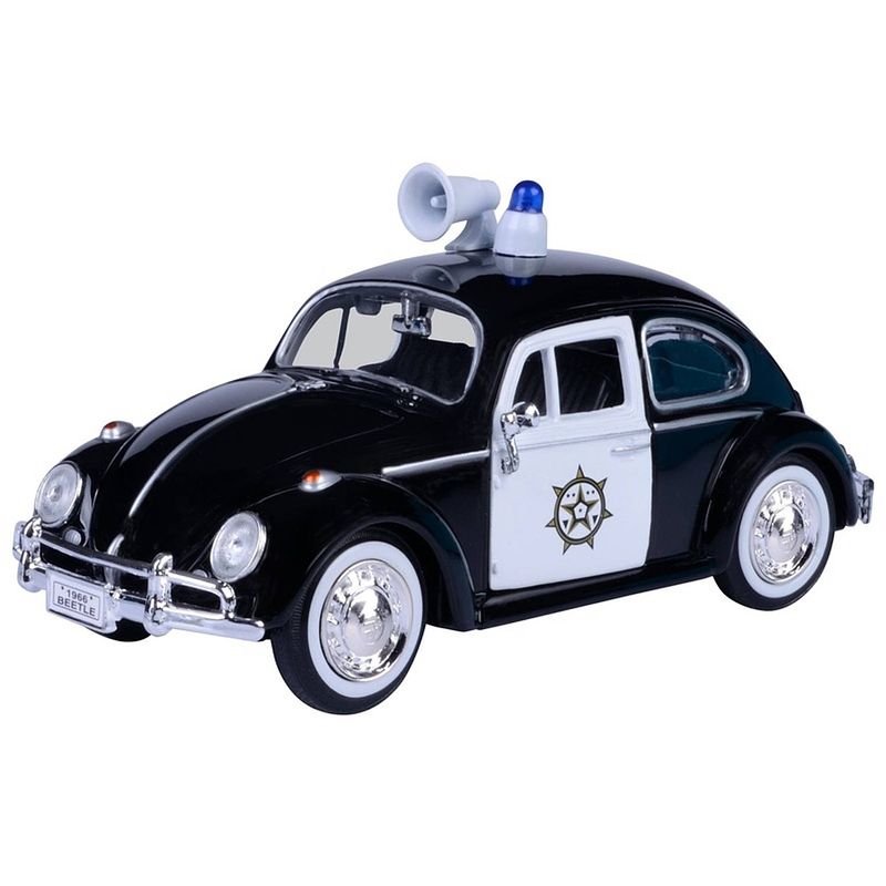 Foto van Modelauto volkswagen kever politie 1:24 - speelgoed auto's