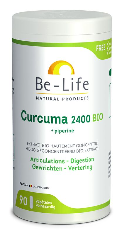 Foto van Be-life curcuma 2400 capsules