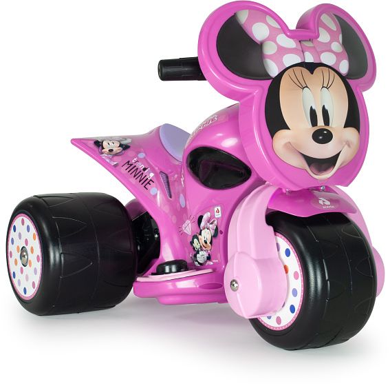 Foto van Injusa samurai trimoto minnie mouse accuvoertuig 6v roze