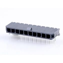 Foto van Molex 436501004 male header, inbouw (standaard) totaal aantal polen: 10 rastermaat: 3.00 mm 1 stuk(s) tray