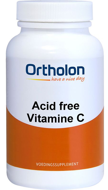 Foto van Ortholon acid free vitamine c capsules