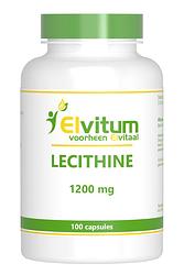 Foto van Elvitum lecithine 1200mg capsules