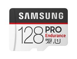 Foto van Samsung pro endurance microsdxc 128gb micro sd-kaart zwart