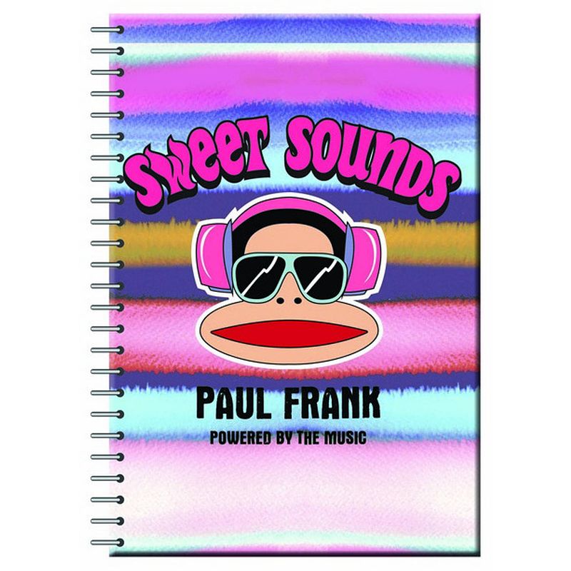 Foto van Paul frank notitieboek sweet sounds spiraalboek 25 x 17 cm