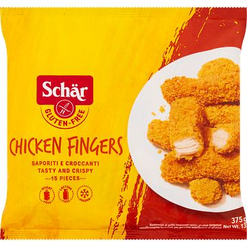 Foto van Schar chicken fingers glutenvrij 15 stuks 375g bij jumbo