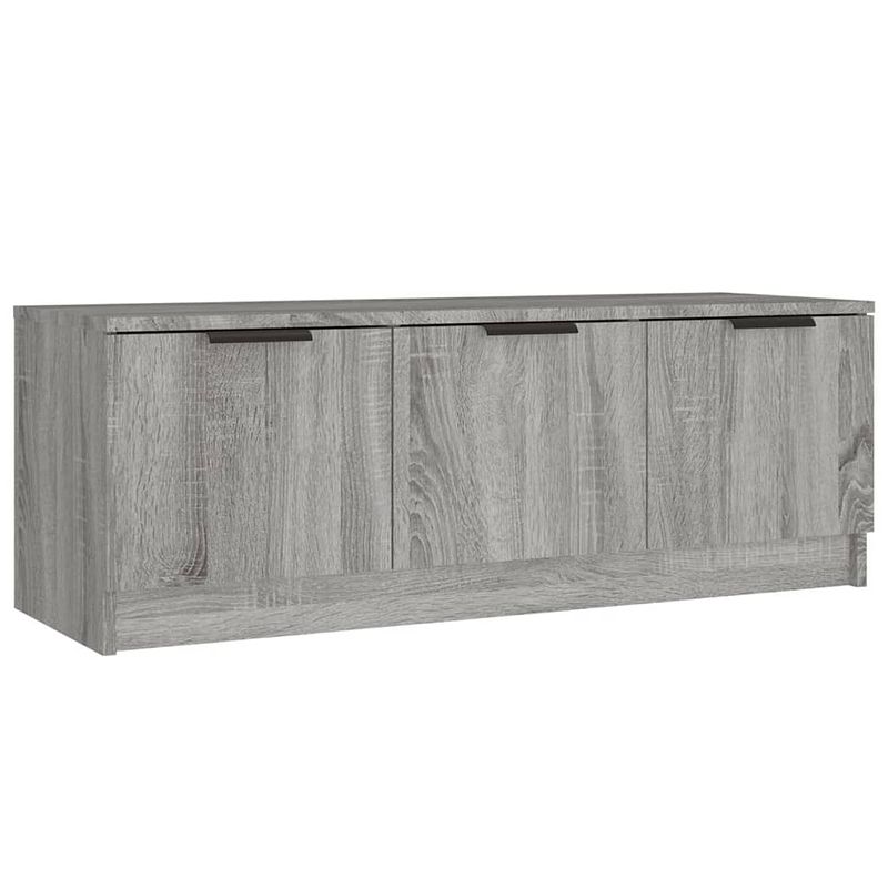 Foto van Vidaxl tv-meubel 102x35x36,5 cm bewerkt hout grijs sonoma eikenkleurig