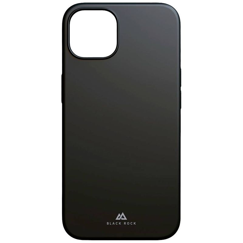 Foto van Black rock mag urban backcover apple iphone 13 zwart inductieve lading, magsafe compatible