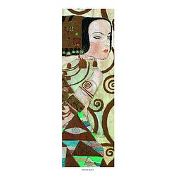 Foto van Gustav klimt - l'sattesa kunstdruk 20x50cm