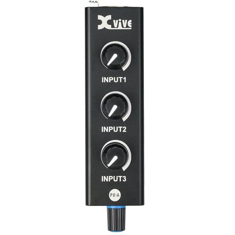 Foto van Xvive xv px portable 3-channel personal mixer / headphone amplifier