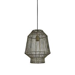 Foto van Light & living - hanglamp vitora - 30x30x38 - brons