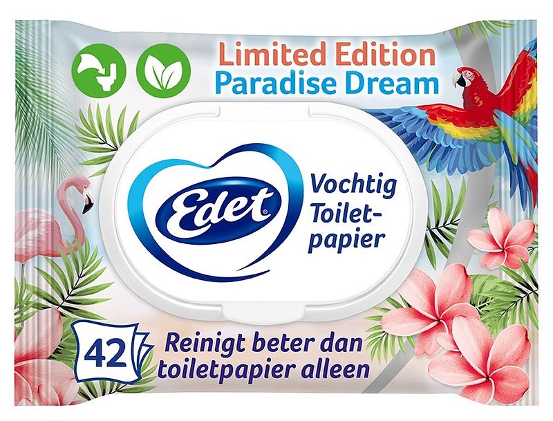 Foto van Edet paradise dream vochtig toiletpapier