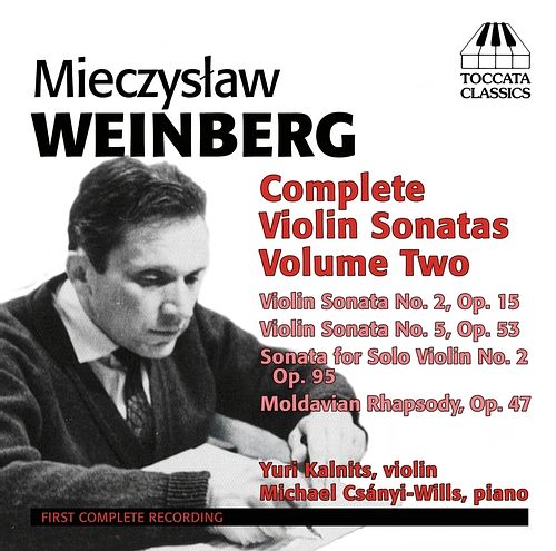 Foto van Mieczysław weinberg: complete violin sonatas volume 2 - cd (5060113440266)