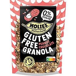 Foto van Holie gluten free peanut chocolate granola 330 bij jumbo