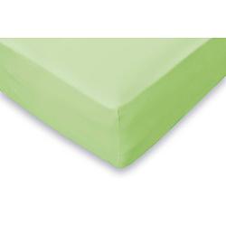 Foto van Elegance hoeslaken jersey katoen stretch 35cm hoge hoek - lime 90x210/220 - 100x200cm