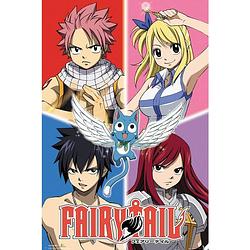 Foto van Gbeye fairy tail quad poster 61x91,5cm