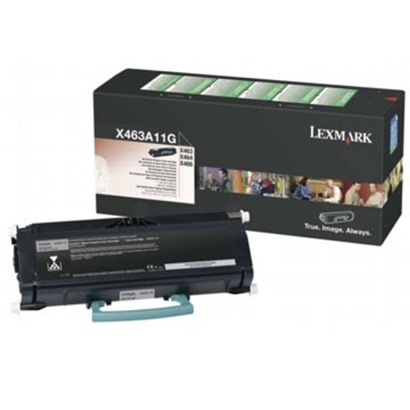 Foto van Lexmark toner kit return program - 3500 pagina's - x463a11g