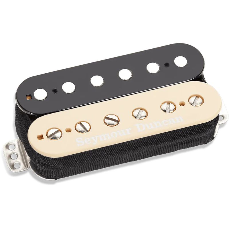 Foto van Seymour duncan tb-4 jb trembucker bridge zebra gitaarelement