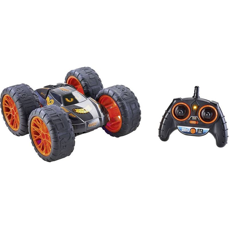 Foto van Revell 24554 rv rc stunt car wheely monster rc modelauto voor beginners