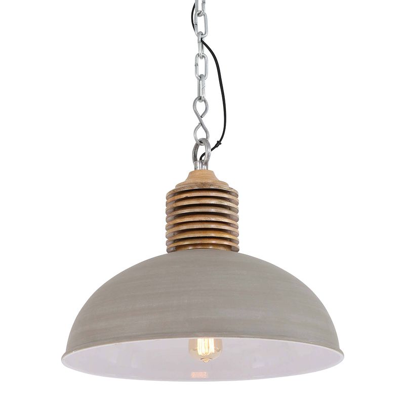 Foto van Light & living avery hanglamp beuken