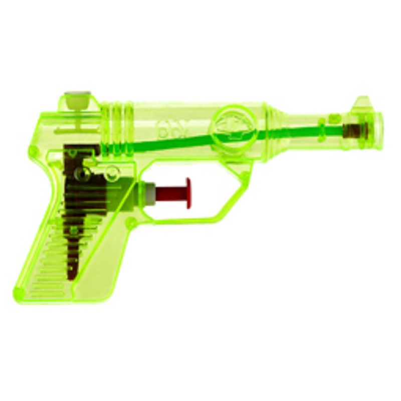 Foto van Waterpistool/waterpistolen groen 13 cm - waterpistolen