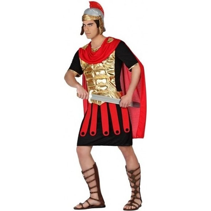 Foto van Romeinse gladiator felix kostuum/set voor heren xl - carnavalskostuums