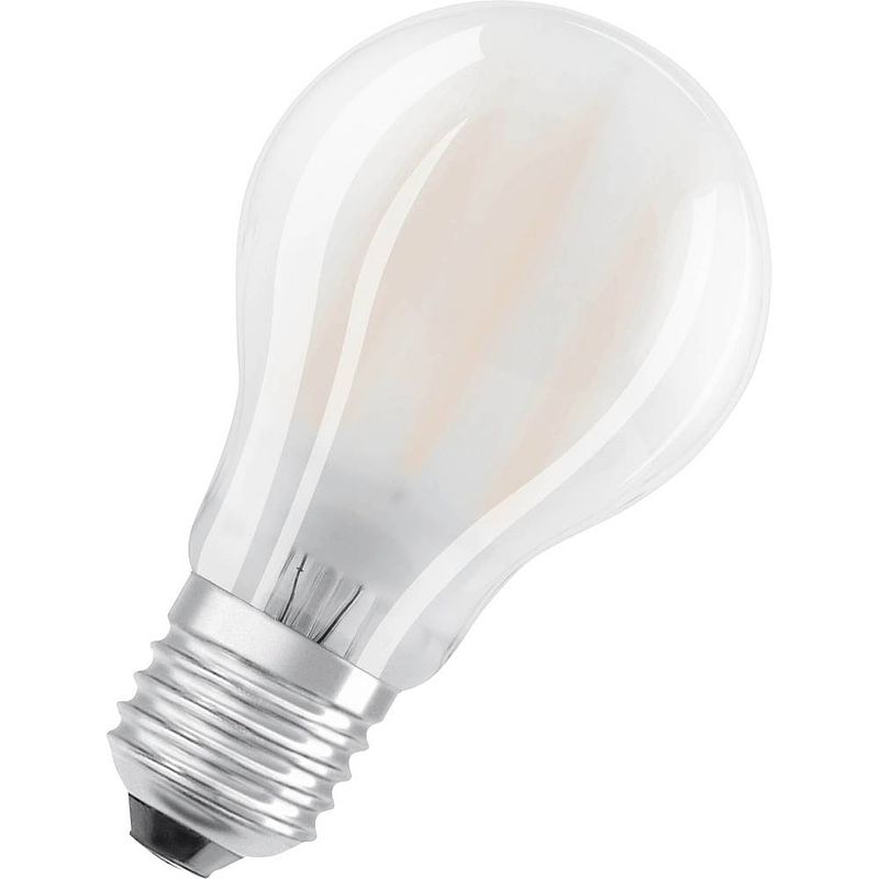 Foto van Osram 4058075592490 led-lamp energielabel d (a - g) e27 peer 7.5 w = 75 w warmwit (ø x l) 60 mm x 105 mm 3 stuk(s)