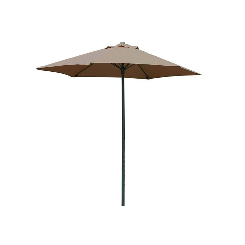 Foto van Pimxl parasol rond 2.00m taupe