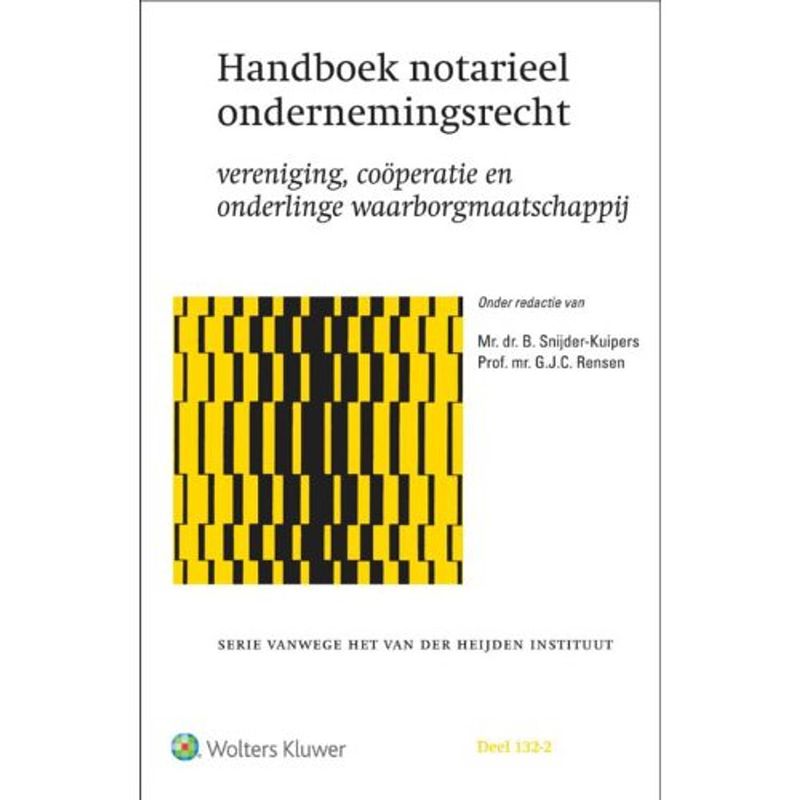 Foto van Handboek notarieel ondernemingsrecht