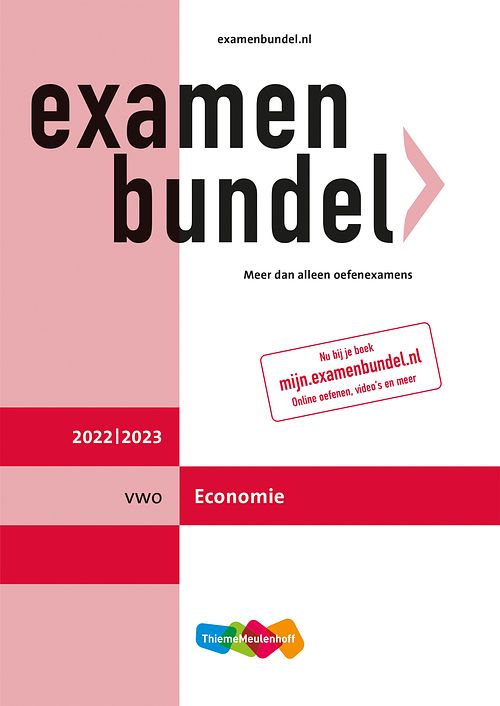 Foto van Examenbundel vwo economie 2022/2023 - j.p.m. blaas - paperback (9789006639933)