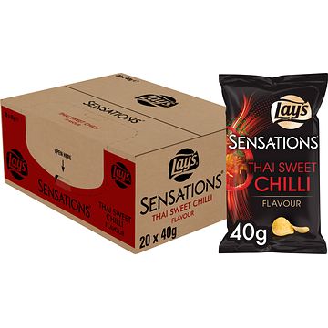 Foto van Lay'ss sensations thai sweet chilli flavour 20 x 40g bij jumbo