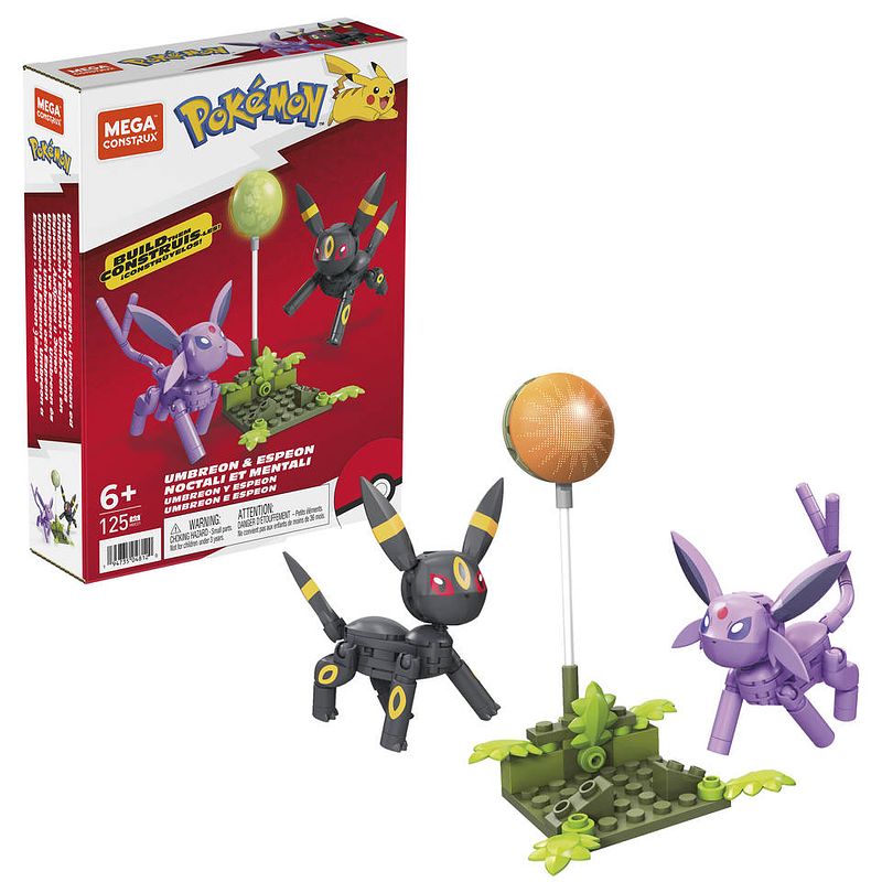 Foto van Mega contrux pokémon umbreon & espeon