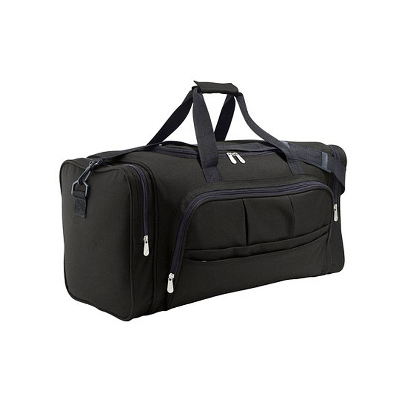 Foto van Weekendtas zwart 48 liter - reistas - 62 x 30 x 26 cm - reistas (volwassen)