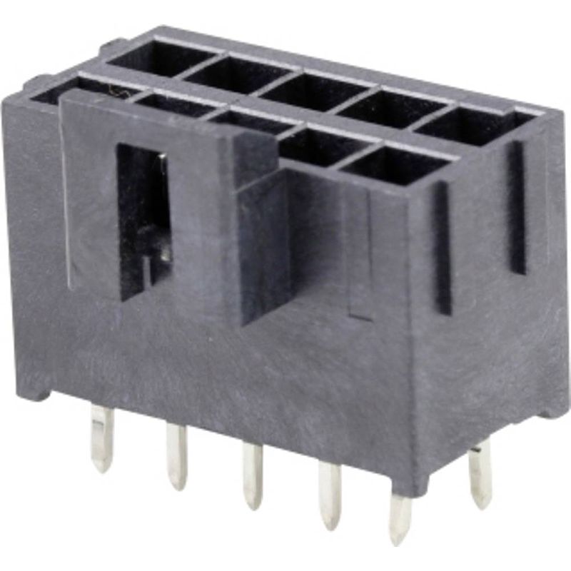 Foto van Molex 1722981110 female header, inbouw (standaard) totaal aantal polen: 10 rastermaat: 3.5 mm inhoud: 1 stuk(s) tray