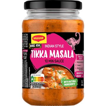 Foto van Maggi magic asia tikka massala saus 340g bij jumbo