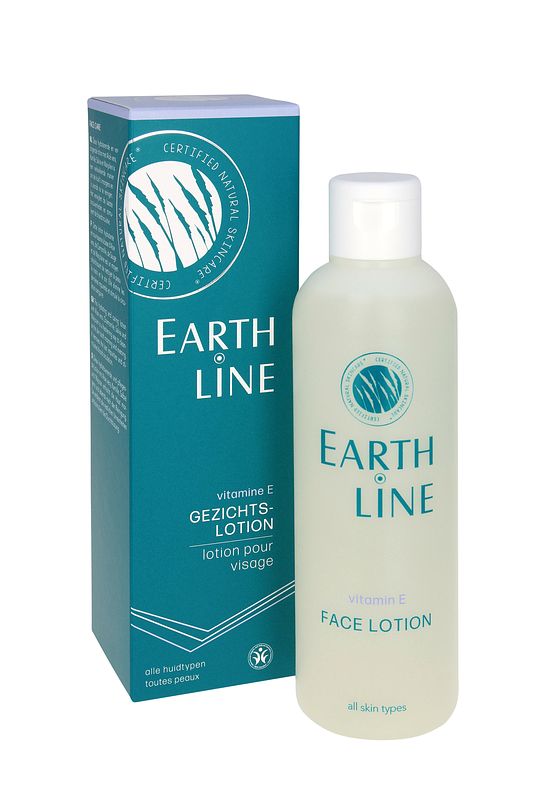 Foto van Earth line vitamine e gezichtslotion