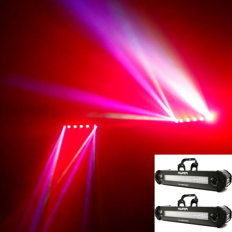 Foto van Ayra tdc hybrid beam led wash en lichteffect (2 stuks)