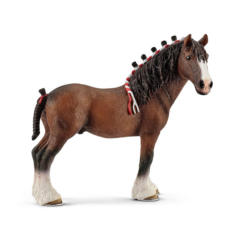 Foto van Schleich clydesdale hengst 13808