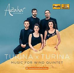 Foto van Turina x turina: music for wind quintet - cd (0881488180732)