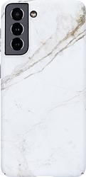 Foto van Bluebuilt white marble hard case samsung galaxy s21 back cover